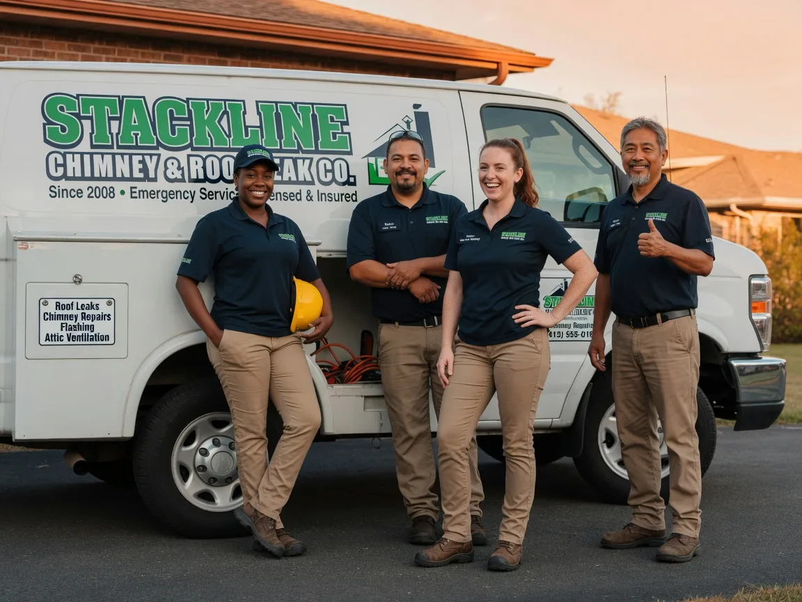 Chimney flashing repair company in Washington Crossing, PA